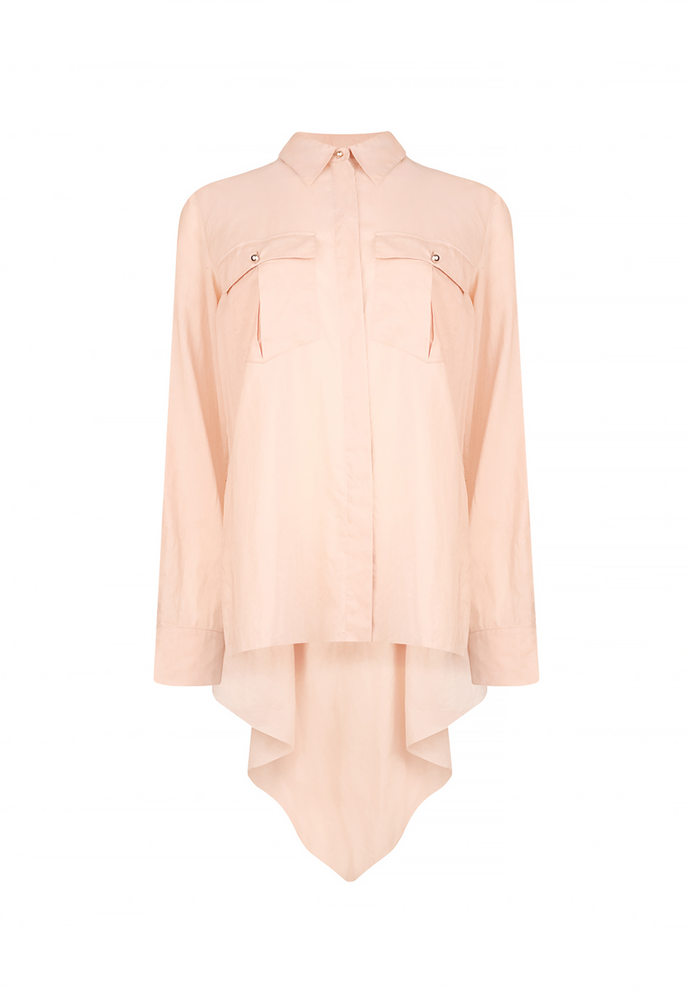 Блузка Chanel с длинным шлейфом