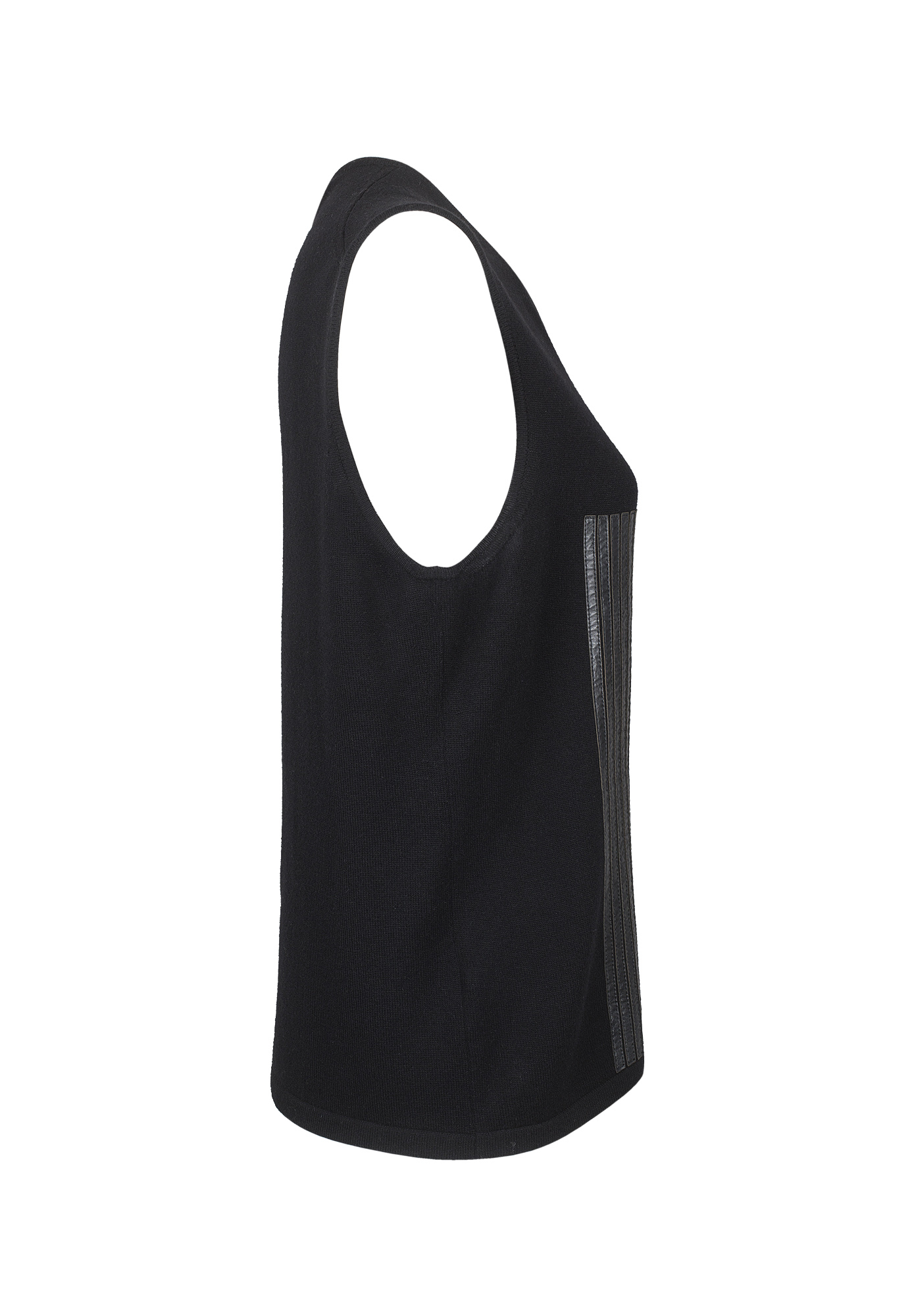 Черный жилет Chanel 