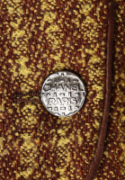 Жакет Chanel с кожаной окантовкой