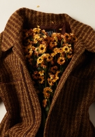 Жакет Chanel с кожаной окантовкой