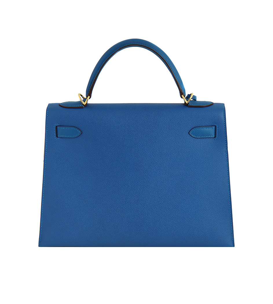 Сумка Hermès Kelly 32 в коже Epsom