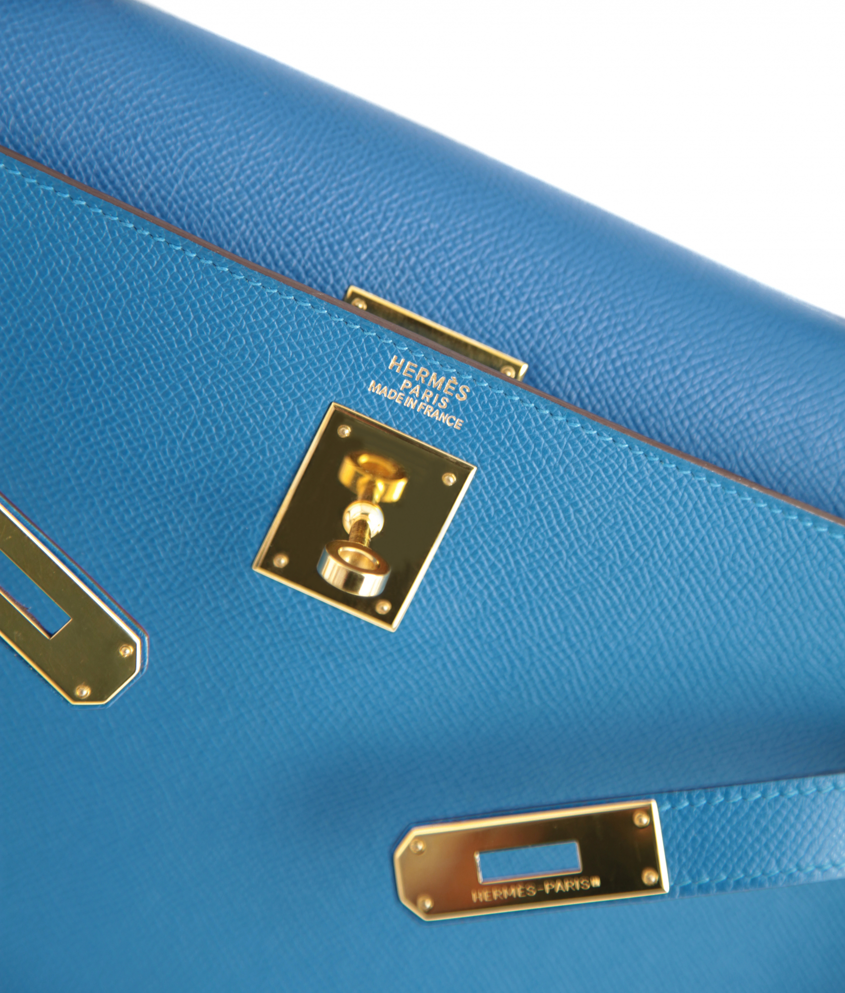 Сумка Hermès Kelly 32 в коже Epsom