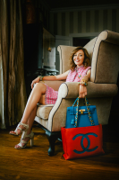 Сумка Hermès Kelly 32 в коже Epsom