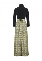 Кутюрное платье Pierre Balmain с парчовой юбкой