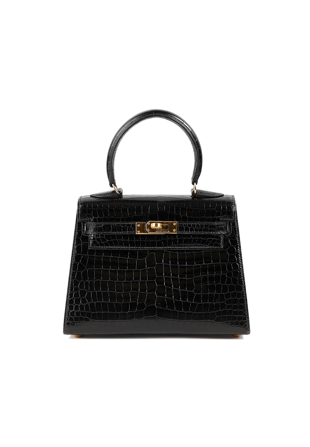 Крокодиловая сумка Hermès Mini Kelly 20 в коже Porosus