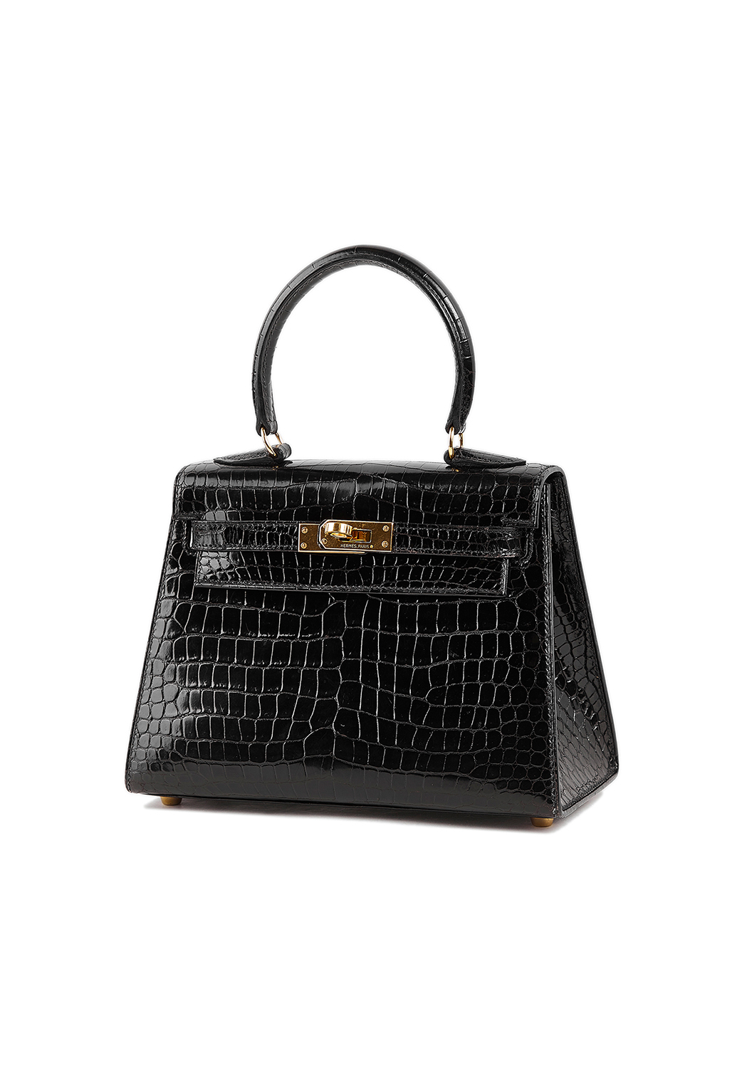 Крокодиловая сумка Hermès Mini Kelly 20 в коже Porosus