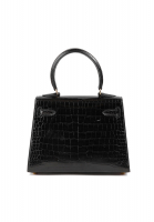 Крокодиловая сумка Hermès Mini Kelly 20 в коже Porosus