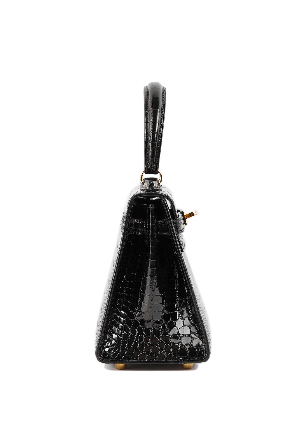 Крокодиловая сумка Hermès Mini Kelly 20 в коже Porosus