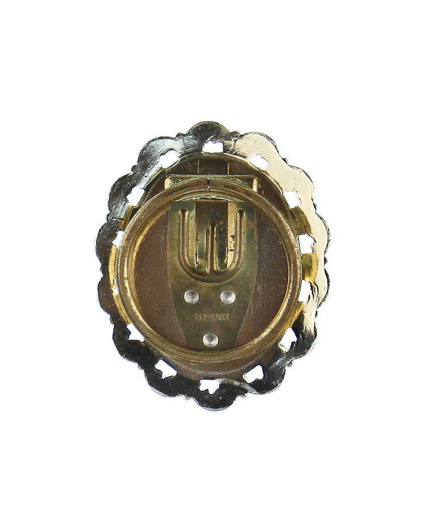 Зажим для платка с цветком