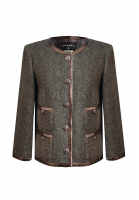 Шерстяной жакет Chanel c накладными карманами