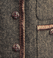 Шерстяной жакет Chanel c накладными карманами