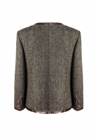 Шерстяной жакет Chanel c накладными карманами