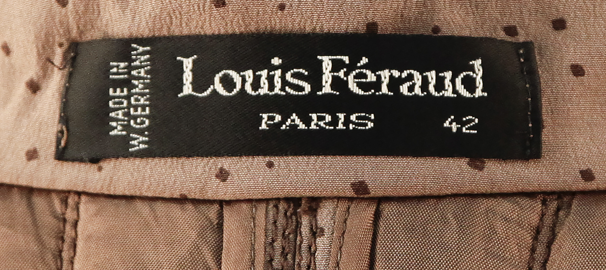 Коричневый жакет Louis Féraud