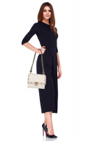 Кожаная сумка Fendi Scalloped Kan I 