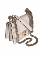 Кожаная сумка Fendi Scalloped Kan I 