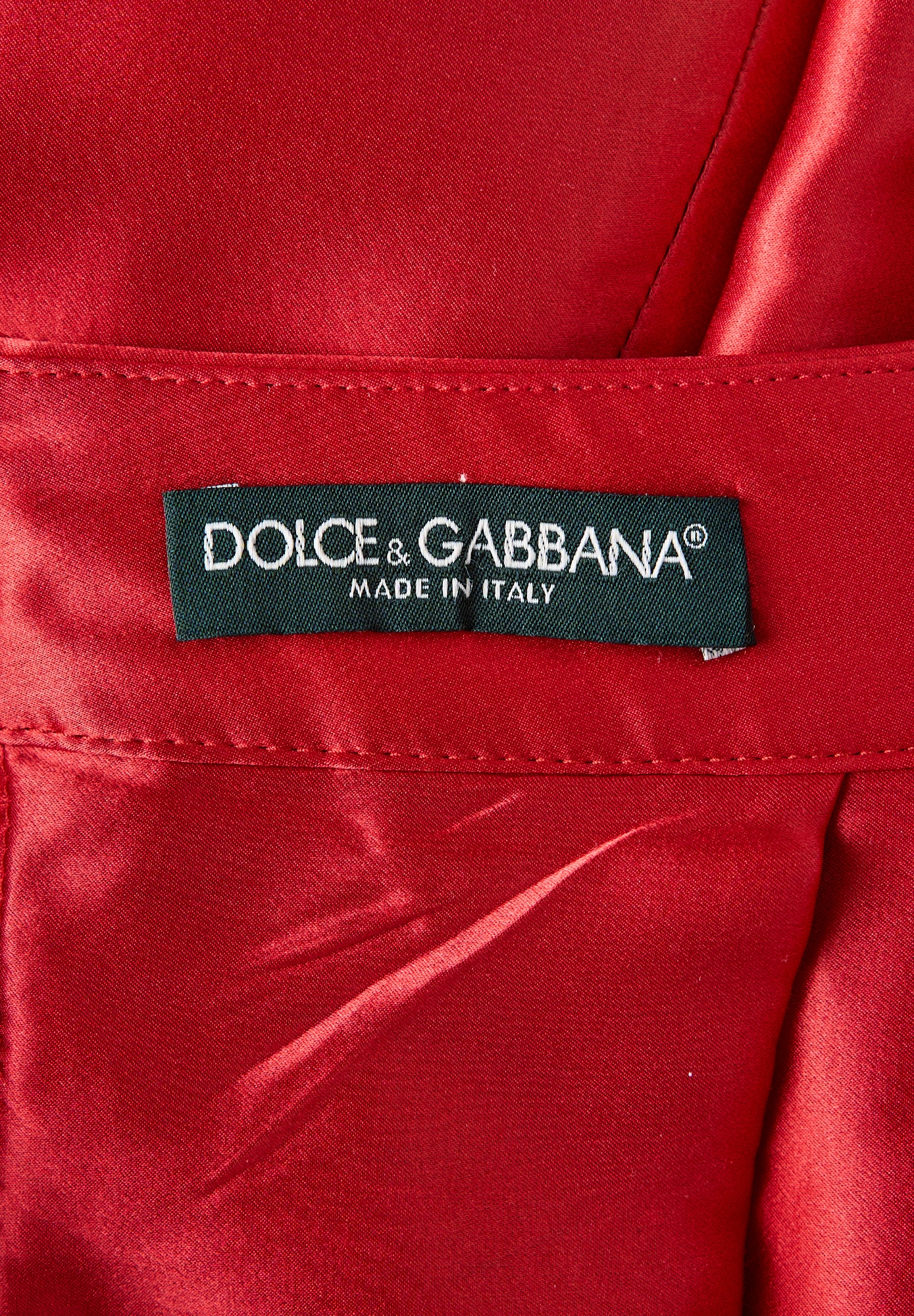 Красная юбка Dolce&Gabbana