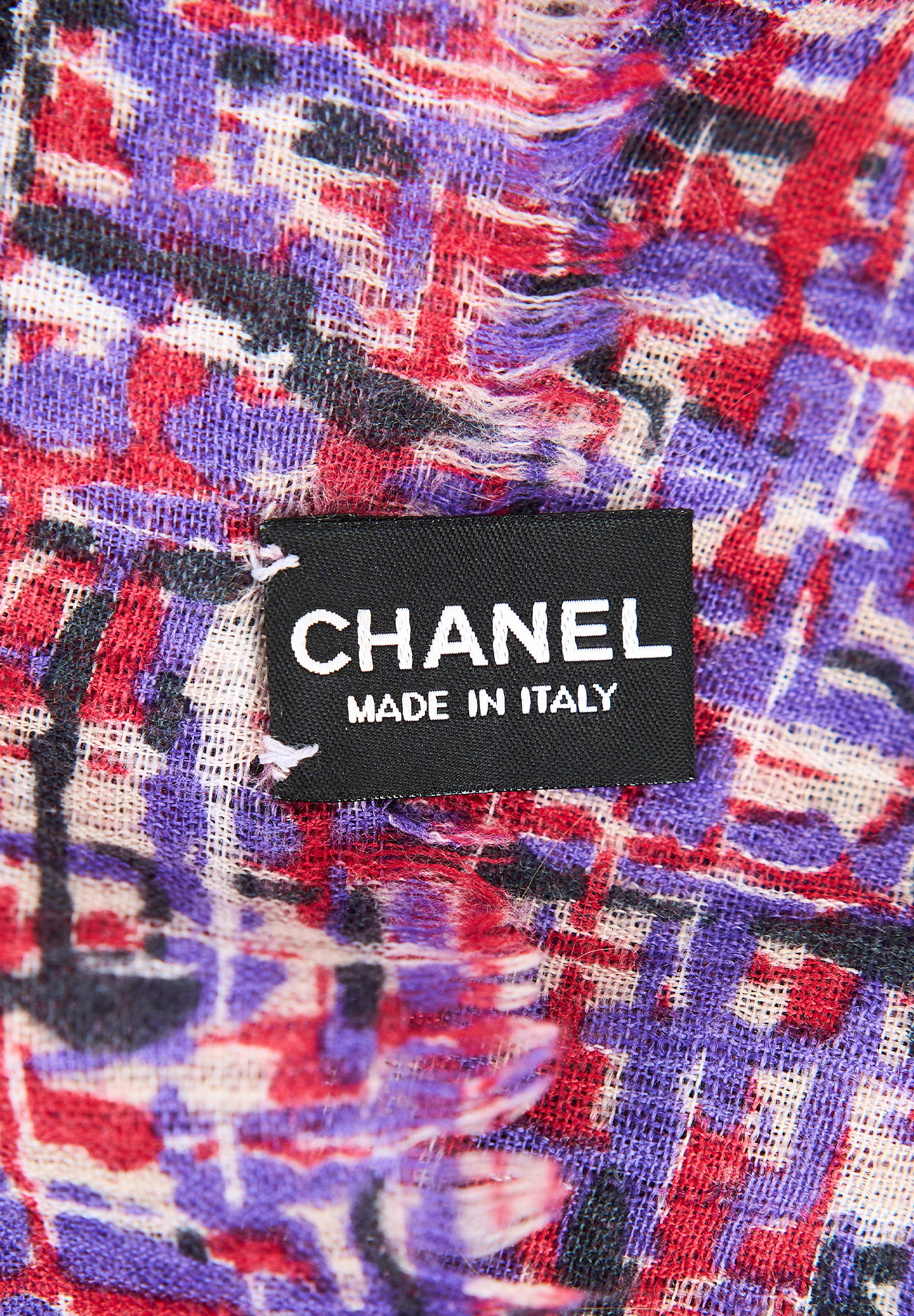 Кашемировый платок Chanel 