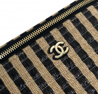 Сумка Chanel Vanity Case из джута