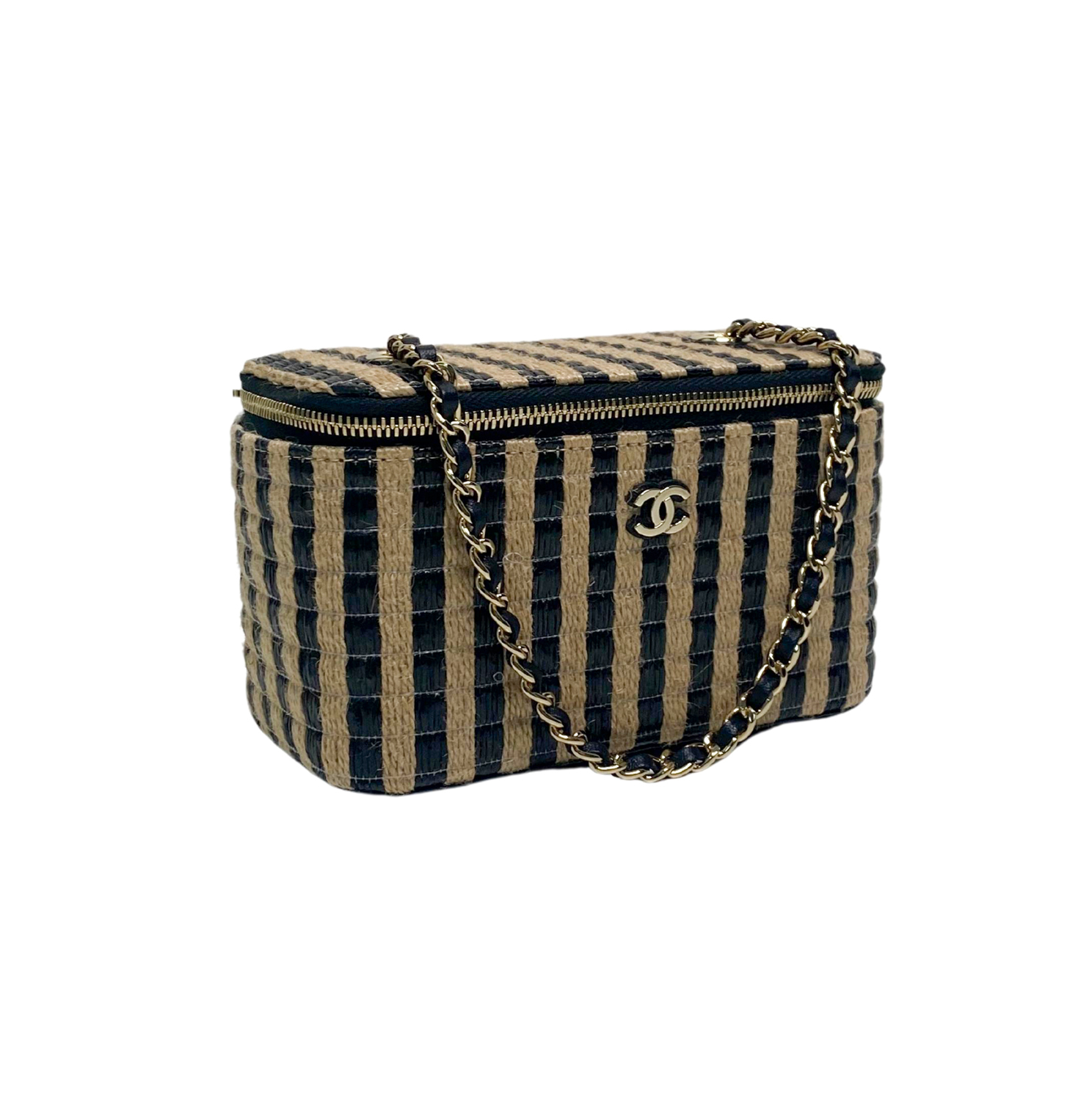 Сумка Chanel Vanity Case из джута