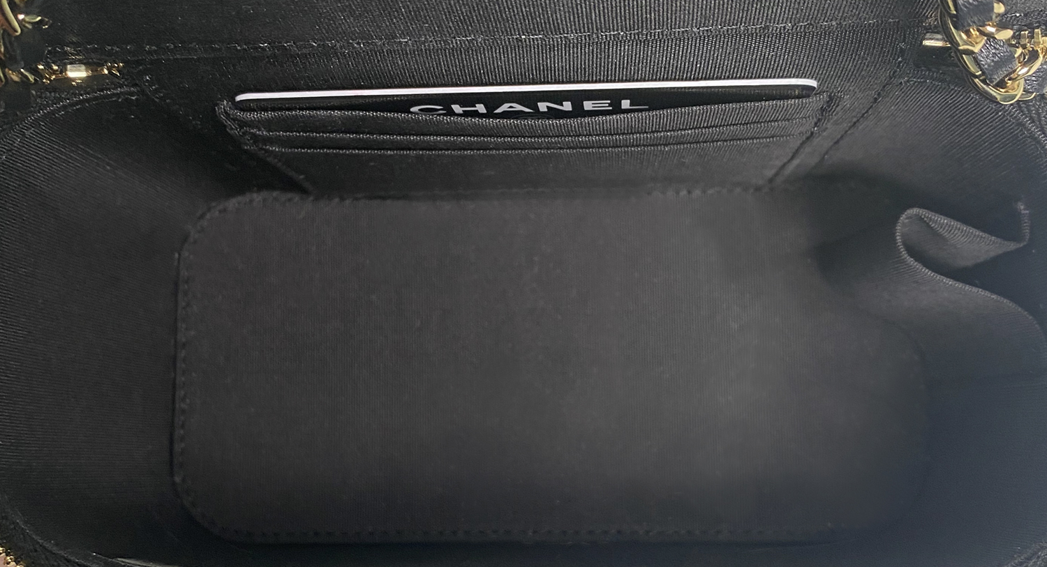 Сумка Chanel Vanity Case из джута