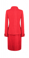 Красный костюм Chanel
