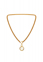 Колье Chanel с подвеской-лупой