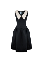 Платье Prada с белым воротником