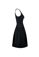 Платье Prada с белым воротником