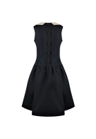 Платье Prada с белым воротником