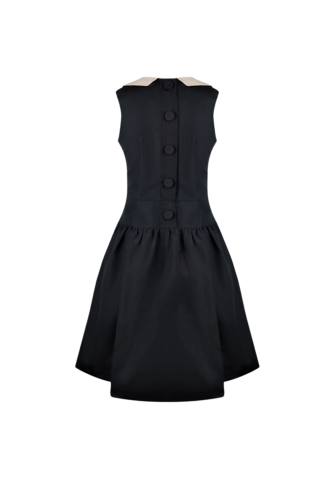 Платье Prada с белым воротником