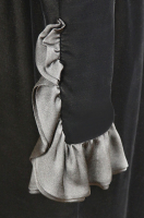 Черное бархатное платье Yves Saint Laurent