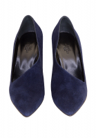 Замшевые туфли Hermès