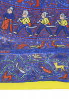 Шелковый платок Hermès Lalbhai Dalpatbhai Institute