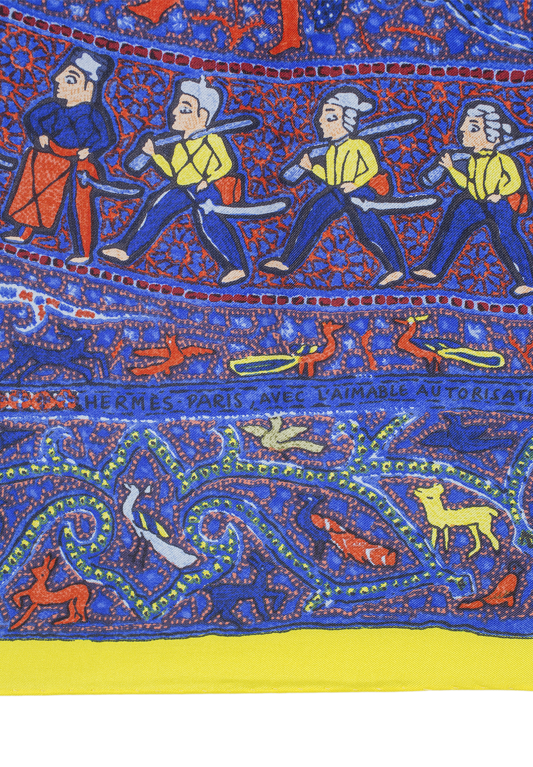 Шелковый платок Hermès Lalbhai Dalpatbhai Institute