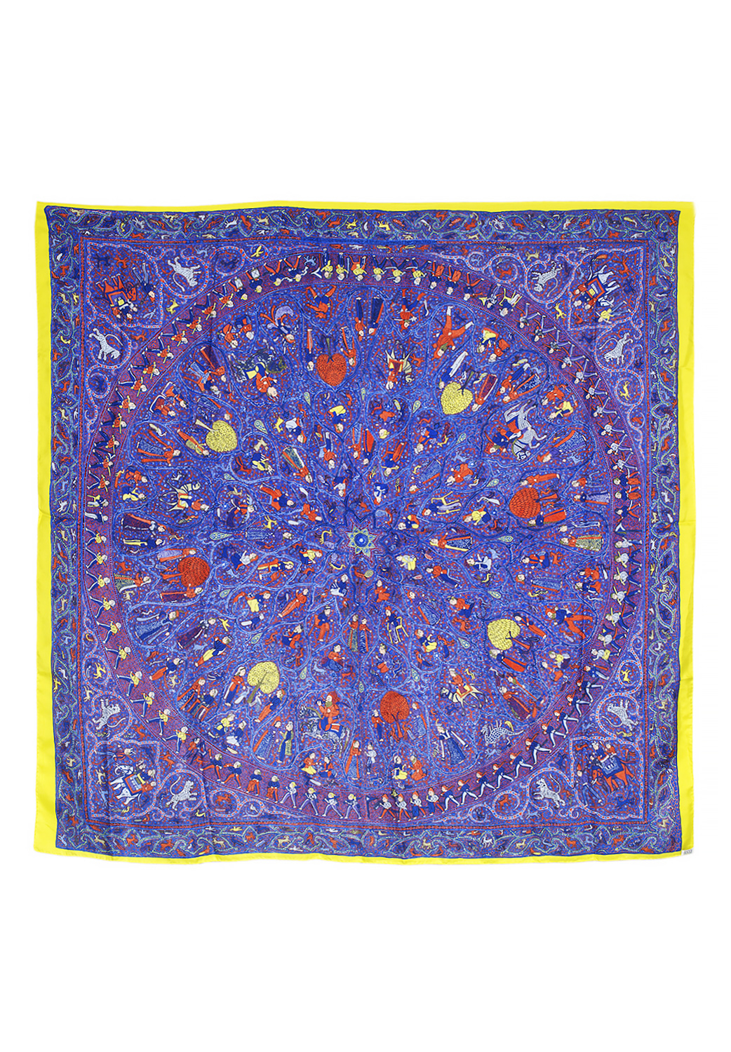 Шелковый платок Hermès Lalbhai Dalpatbhai Institute