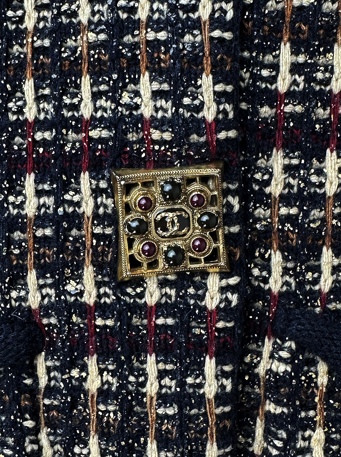 Твидовое пальто Chanel Paris-Byzance