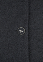 Чёрное платье Chanel с коротким рукавом