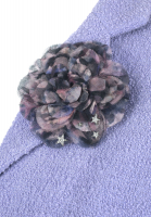 Сиреневый жакет Chanel