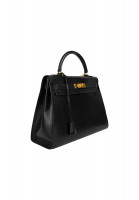 Сумка Hermès Kelly 32 Noir Box Sellier