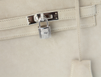 Замшевая сумка Hermès mini-Kelly