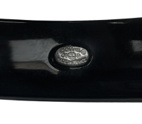 Черный браслет Chanel с звездами