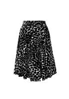 Чёрно-белая юбка Gucci