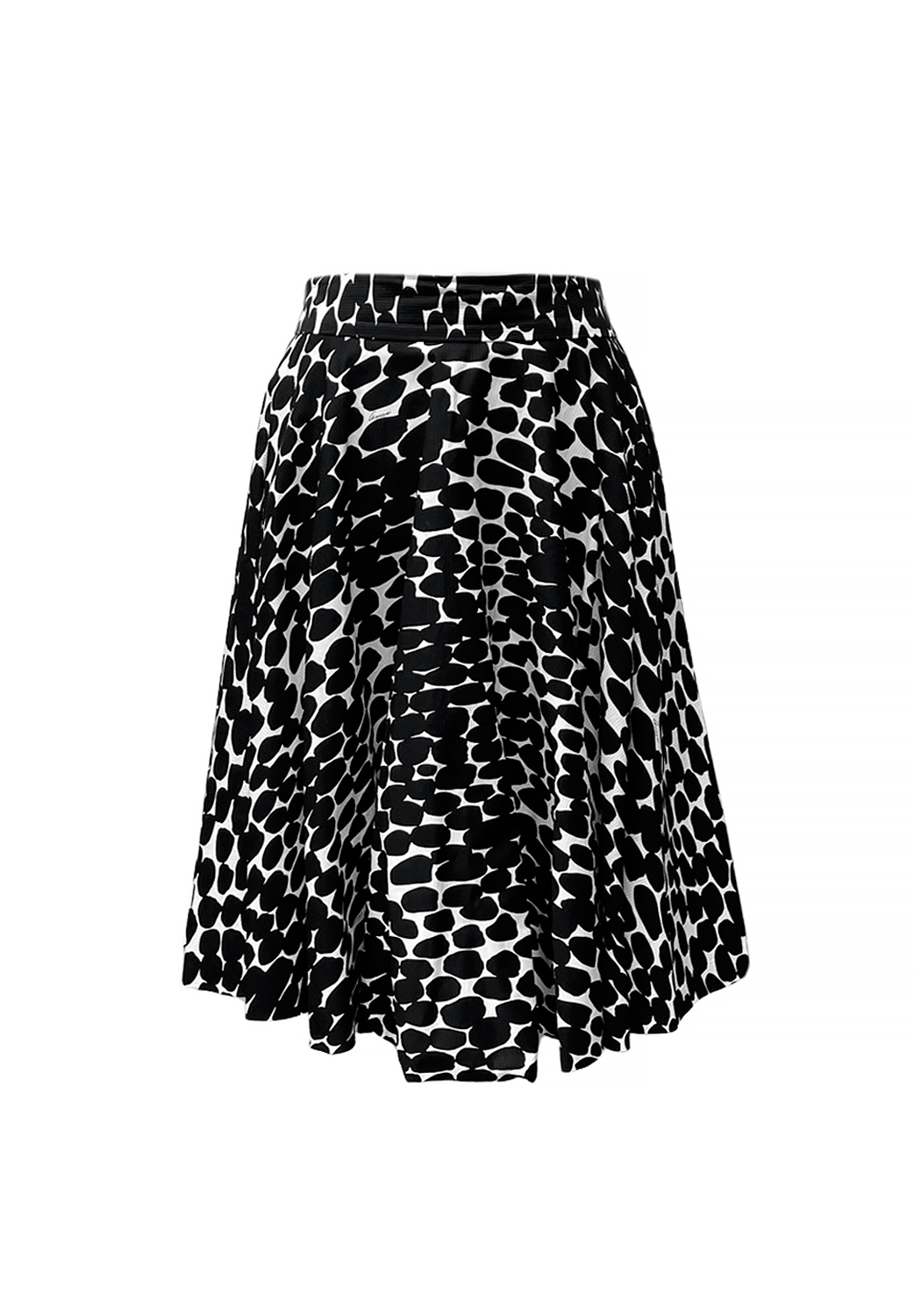 Чёрно-белая юбка Gucci