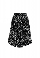 Чёрно-белая юбка Gucci