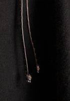 Шарф-накидка Fendi с мехом лисы