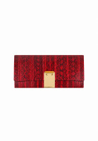Клатч Valentino из кожи змеи