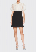 Чёрно-белое платье Miu Miu