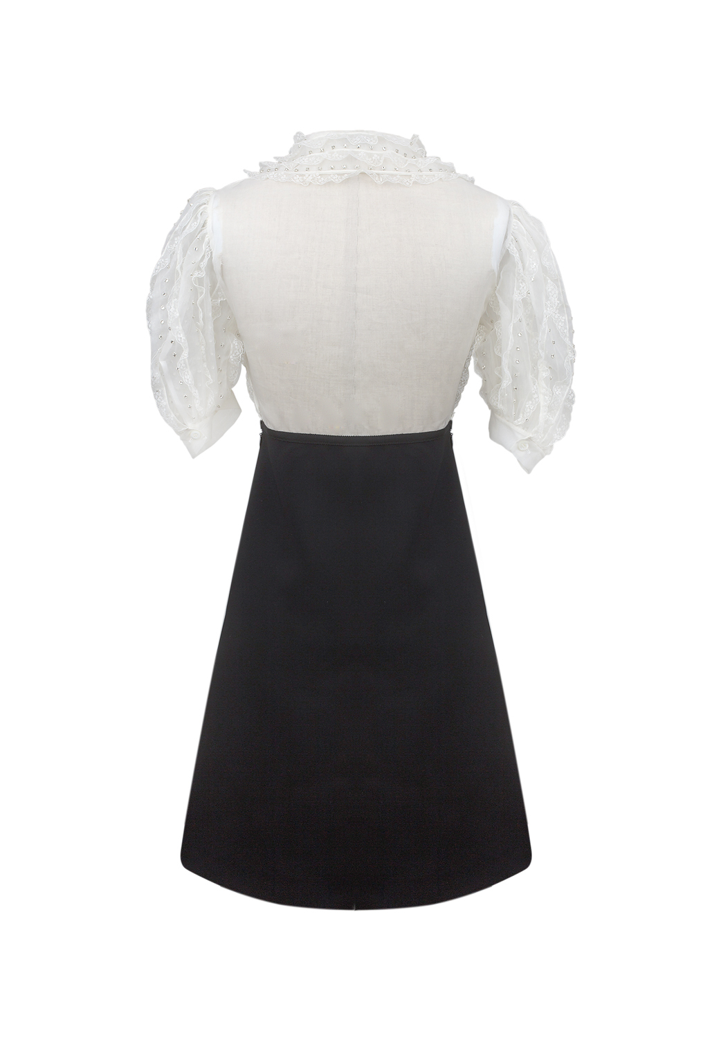 Чёрно-белое платье Miu Miu