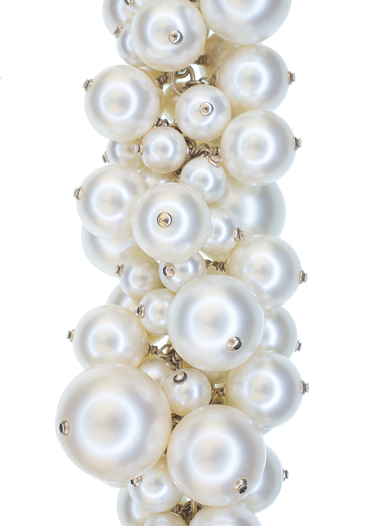 Массивное жемчужное колье Chanel