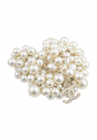 Массивное жемчужное колье Chanel